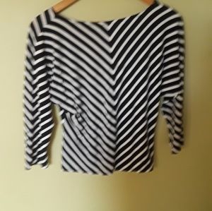 White House Black Market Women V-Neck Top